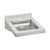 Elkay Sturdibilt Stainless Steel 19" x 23" x 4", Wall Hung Single Bowl Lavatory Sink - WCL1923OSD0