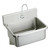 Elkay Stainless Steel 25" x 19.5" x 10-1/2", Wall Hung Single Bowl Hand Wash Sink Kit - EWS2520SACC
