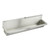Elkay Stainless Steel 48" x 14" x 8", Wall Hung Multiple Station Urinal Kit - EU4814C