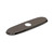 Elkay 3-Hole Deck Plate/Escutcheon -Antique Steel (AS) - LK132AS