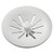 ELKAY LKPDQSWH Quartz Perfect Drain 3-1/2" Removable Polymer Basket Strainer and Rubber Stopper -White