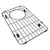 Elkay Stainless Steel 9-5/8" x 14-5/8" x 1" Bottom Grid - LKOBG1016SS