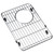 ELKAY LKOBG1114SS Stainless Steel 10-5/8" x 13-9/16" x 1" Bottom Grid