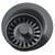 Elkay Polymer 3-1/2" Disposer Flange with Removable Basket Strainer and Rubber Stopper -Dusk Gray - LKQD35GY