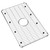 Elkay Stainless Steel 26-3/4" x 16-9/16" x 1-3/8" Bottom Grid - LKBG2616SS