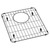 Elkay Stainless Steel 12" x 13-3/4" x 1-1/4" Bottom Grid - LKOBG1516SS