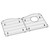 Elkay Stainless Steel 27-9/16" x 15-1/8" x 1-1/4" Bottom Grid - LKOBG3017RSS