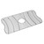 Elkay Stainless Steel 26-1/2" x 14-13/16" x 1" Bottom Grid - LKWBG2816SS