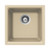 HamatUSA Granite Undermount or Drop-in Bar/Prep Sink, Sand - 15 3/4 inch - SIO-1616B-SD