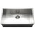 HamatUSA PADA-3218SU-5.5-1 ADA Zero Radius Undermount Stainless Steel Sink - 32 x 18 inches