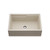 HamatUSA  SIO-3020SAW-MO Granite Apron-Front Workstation Kitchen Sink, Mocha
