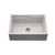 HamatUSA Granite Apron-Front Undermount Workstation Kitchen Sink, Slate - 30 x 20 inches - SIO-3020SAW-SL