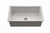 HamatUSA  CHE-3219SU-BQ Undermount Fireclay Single Bowl Kitchen Sink, Biscuit