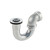 ELKAY LK464 Drain Fitting, Grid Strainer and Elbow