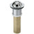 Elkay 2" Drain Fitting Chrome Plated Brass Beehive Strainer - LK177