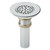 Elkay 3-1/2" Drain Type 316 Stainless Steel Body Strainer and Tailpiece - LK372