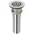 ELKAY LK9 Drain Fitting Type 304 Stainless Steel Body Grid Strainer and Brass Tailpiece