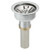 Elkay Type 304 Stainless Steel Body Strainer Basket and Tailpiece, 3-1/2" - LK35