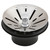 ELKAY LKDS35 Disposal Stopper / Strainer for Perfect Drain or InSinkErator® Disposal, 3-1/2" - Satin Finish