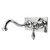 Kingston Brass KS3111AL Wall Mount Bathroom Faucet, - Polished Chrome