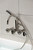 Kingston Brass AE8156CG Fuller 7-Inch Adjustable Wall Mount Clawfoot Tub Faucet, - Polished Nickel