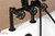 Kingston Brass AE8400RKX Webb 7-Inch Deck Mount Clawfoot Tub Faucet, - Matte Black
