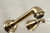 Kingston Brass KS7128WLL Wilshire Two-Handle Wall Mount Bathroom Faucet, - Brushed Nickel