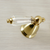 Kingston Brass Wilshire Two Handle Wall Mount Bathroom Faucet, Brushed Brass - KS7127WLL