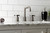 Kingston Brass KS141BSSRX Belknap Widespread Bathroom Faucet with Push Pop-Up, Black Stainless
