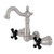 Kingston Brass KS1228PKX Duchess Two-Handle Wall Mount Bathroom Faucet, - Brushed Nickel