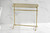 Kingston Brass CC2297 Vintage 30-Inch Freestanding Towel Rack, - Brushed Brass