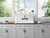 Kingston Brass  Gourmetier GCKWS362011 Petra Galley 36" x 20" Cast Iron Wall Mount Kitchen Sink, White