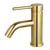 Kingston Brass Fauceture LS8222DL Concord Single-Handle Bathroom Faucet with Push Pop-Up, - Polished Brass