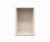 Swanstone AS01075.011 Recessed Bathroom Shelf in Tahiti White - 10-3/4" H x 7-1/2" W