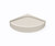 Swanstone Corner Shower Seat in Bisque - 16 5/16" L x 16 5/16" W - CS01616.018