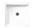 Swanstone 32 x 32 Veritek Alcove Shower Pan with Center Drain in White - FF03232MD.010