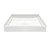 Swanstone VP4242CPAN.018 Solid Surface Alcove Shower Pan with Center Drain in Bisque