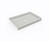 Swanstone SF03248MD.226 32 x 48  Alcove Shower Pan with Center Drain Birch