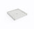 Swanstone 37 x 38 Alcove Shower Pan with Center Drain in Ice - SF03738MD.130