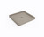 Swanstone SF03738MD.218 37 x 38  Alcove Shower Pan with Center Drain Limestone