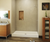 Swanstone VP6034CPAN.010 60" x 34" x 6" Solid Surface Alcove Shower Pan with Center Drain in White