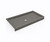 Swanstone SF03260MD.215 32 x 60  Alcove Shower Pan with Center Drain Sandstone