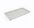 Swanstone SB03060LM.226 30 x 60  Alcove Shower Pan with Left Hand Drain Birch