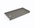 Swanstone SB03060RM.215 30 x 60  Alcove Shower Pan with Right Hand Drain Sandstone