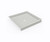 Swanstone 42 x 42 Alcove Shower Pan with Center Drain - Birch - SF04242MD.226