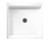 Swanstone SF04242MD.010 42 x 42  Alcove Shower Pan with Center Drain in White