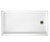 Swanstone FR03260RM.010 32 x 60 Veritek Alcove Shower Pan with Right Hand Drain in White