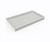 Swanstone SF03460MD.226 34 x 60 Alcove Shower Pan with Center Drain Birch