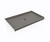 Swanstone SF03660MD.215 36 x 60  Alcove Shower Pan with Center Drain Sandstone