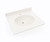 Swanstone VT01931.018 Ellipse 19 x 31 Single Bowl Vanity Top in Bisque